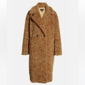 Halogen Brown Teddy Jacket